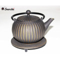 Wholesale Enamel Cast Iron Teapot with trivet